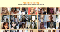 Desktop Screenshot of freesoloteens.com